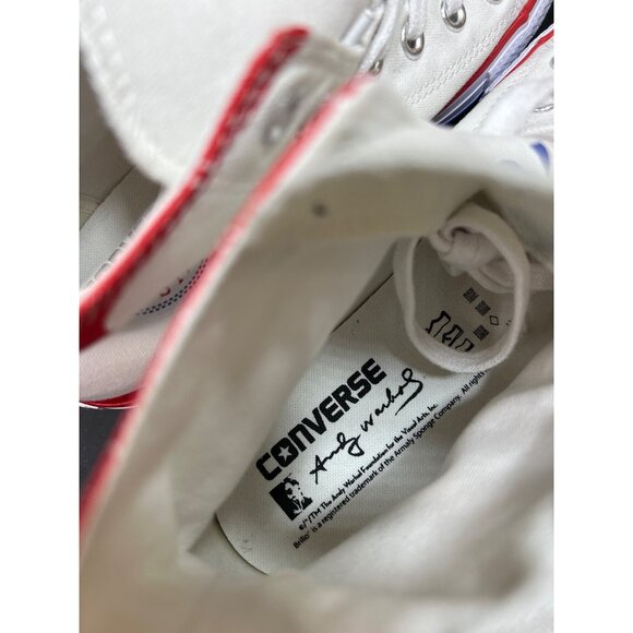 Converse Andy Warhol Brillo Soap Pads Chuck Taylor Sneakers Mens 7 Womens 9 RARE - Picture 6 of 12